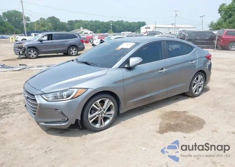 2017 Hyundai Elantra Limited from USA, damaged, VIN KMHD84LF0HU263557